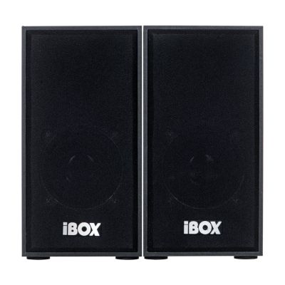 IBOX IGLSP1B speaker set (2.0; dark wood)