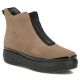Women's beige platform ankle boots Filippo DBT8264