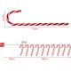 16. GARLAND LAMPS 10 LED LOLLIPOPS CHRISTMAS TREE CANDLES WARM WHITE LUCA