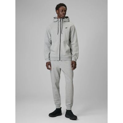 4. Men's regular hooded sweatshirt 4F 4FRMM00TSWSM3058-27M