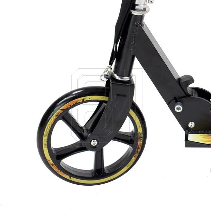 61. Nils Extreme HA205D BLACK PU 205MM scooter