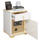 7. Extralink LOCKSTAR ELECTRONIC SAFE, BEDSIDE TABLE WITH WIRELESS CHARGING