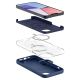 2. Spigen Silicone Fit Mag Case with MagSafe for iPhone 14 Plus - Blue