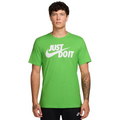 Nike Tee Just Do It Swoosh Men's T-Shirt Green AR5006 308