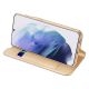 6. Dux Ducis Skin Pro Holster Cover Flip Cover for Samsung Galaxy S22 + (S22 Plus) gold