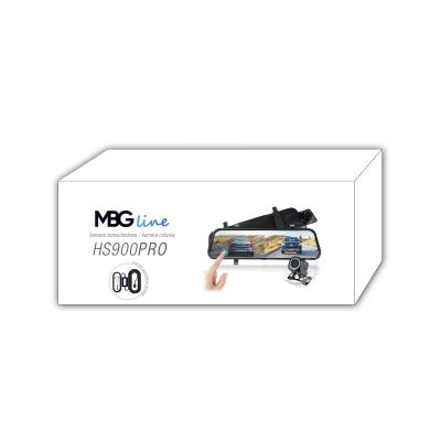9. MBG LINE HS900 PRO Sony mirror video recorder + parking adapter
