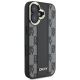 4. DKNY Checkered Pattern Magsafe iPhone 16 Case - Black