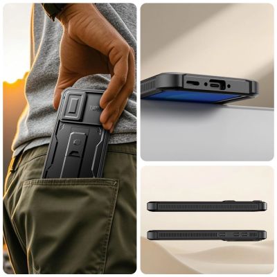 2. Tech-Protect Kevlar Cam+ 2-Set Case for Samsung Galaxy A36 / A37 5G - Black