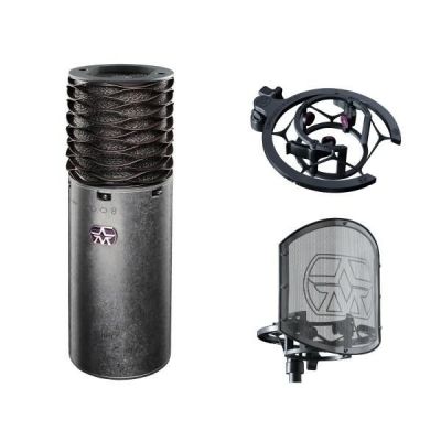 Aston Microphones Spirit Bundle Condenser Microphone + Holder + Pop Filter