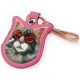 5. Nimmy Glasses Cool and Cute Cat Tracker Case - Pink