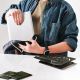 17. Wozinsky WRS-CPY84SB 360 Aluminum Laptop and Tablet Stand + Free Smartphone Stand - Black