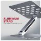 5. Axagon STND-LQ Laptop Stand Notebook Stand Gray 40.6 cm (16")
