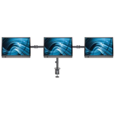 5. Manhattan 461658 Monitor Holder/Stand 68.6 cm (27") Desk Black