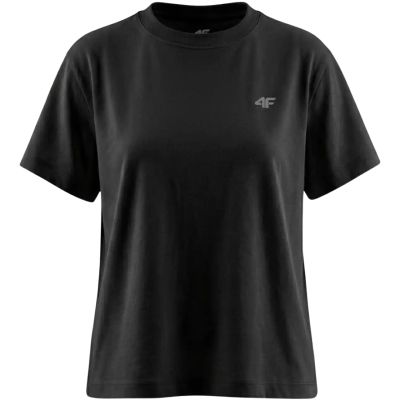 Women's T-shirt 4F F3310 deep black 4FWMM00TTSHF3310 20S