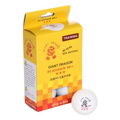 3. Smj Giant Dragon Platinum Star*** Table Tennis Ball Set 6 pcs 8333