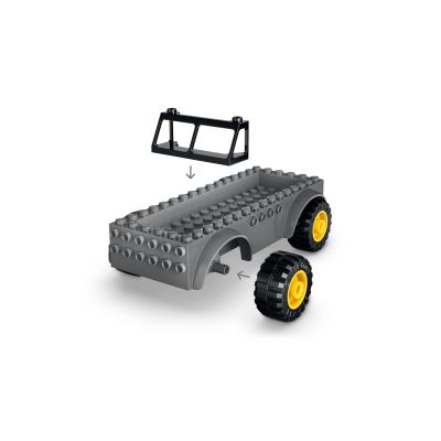4. LEGO Jurassic World 77978 - Baby T. rex Transport Truck