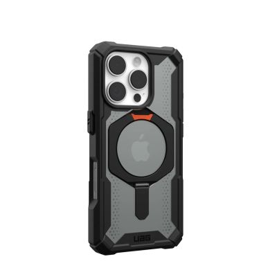 7. UAG Plasma XTE Magsafe Protective Case with Stand for iPhone 16 Pro Compatible with MagSafe (Black/Orange)