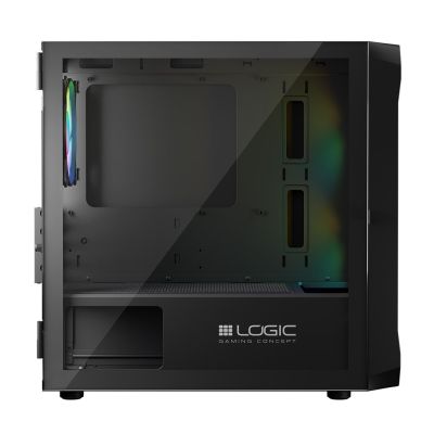 12. LOGIC HOUSING PORTOS ARGB MINI USB 3.0 BLACK