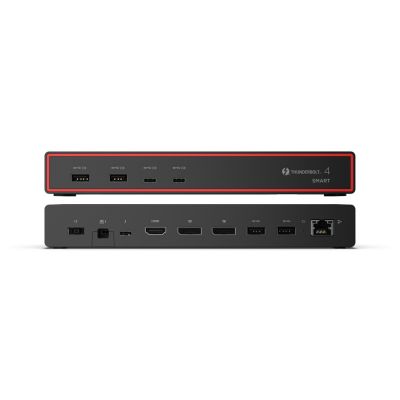 Lenovo ThinkPad USB4 5500 Smart Docking Station (with 135W Power Adapter) | DisplayPorts: 2 | HDMI Ports: 1 | 100W
