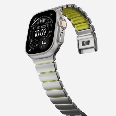 7. Nomad Stratos Band Natural Titanium