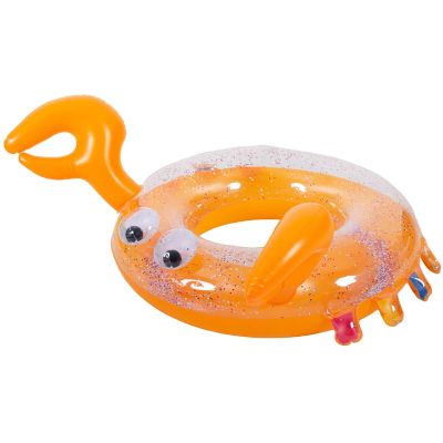 2. SWIMMING RING 93.5x76CM CRAB GLITTER 35638