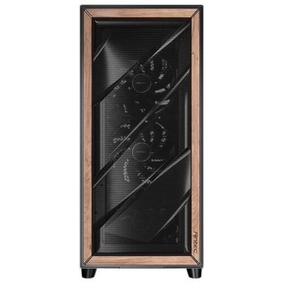 5. Antec FLUX PRO Full Tower Black, Wood
