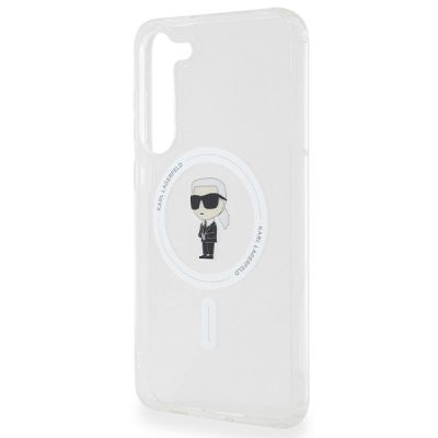 6. Karl Lagerfeld IML Ikonik MagSafe case for Samsung Galaxy S24+ - transparent