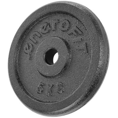 5. BLACK CAST IRON LOAD 5 KG ENERO FIT Ø26.5