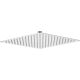 Steel shower head - 300x300 mm