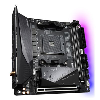 3. Gigabyte B550I AORUS PRO AX motherboard AMD B550 AM4 socket Mini-ITX