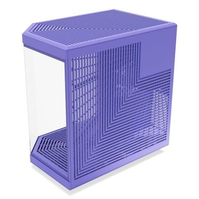 6. Hyte Y70 Midi-Tower Case, Tempered Glass - Taro Milk