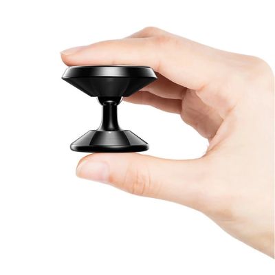 7. Wozinsky Magnetic Car Mount for Dashboard 360 Self-Adhesive Black (WMH-05)