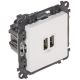 Charging socket LE-753112 Valena Life 2 USB PORTS 2.4A/5V Legrand