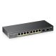6. Zyxel GS1100-10HP Switch 10p PoE (PoE+: 8) 130W Unmanaged Gigabit
