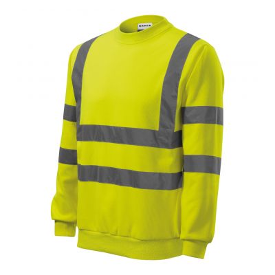 HV Essential Unisex Sweatshirt (Fluorescent Yellow)