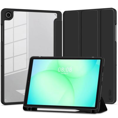 Tech-Protect SC Pen Hybrid Case for Samsung Galaxy Tab A9 / A11 8.7 X110 / X115 / X133 / X135 - Black