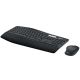 Logitech MK850 Performance Keyboard Mouse Included Universal RF Wireless + Bluetooth QWERTZ German Black