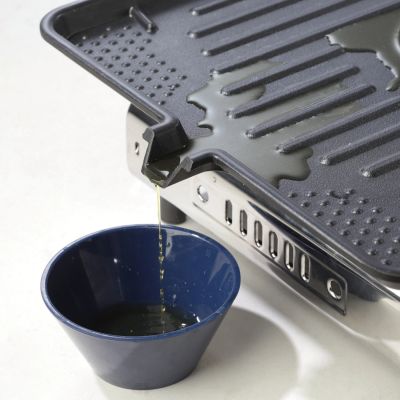 4. Grill grate for a gas camping stove with a CAST IRON burner function