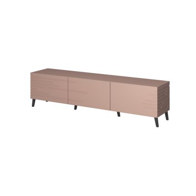 NOVA TV cabinet 186x40x48 matte pink