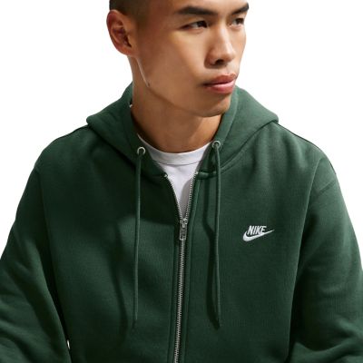 5. Nike Club BB FZ Hoodie Men's Green FN3861 323