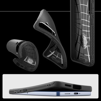 16. Spigen Liquid Air Case for Samsung Galaxy S25 - Matte Black