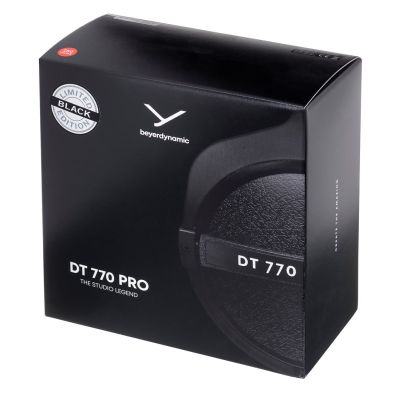 5. Beyerdynamic DT 770 PRO 250 OHM BLACK LIMITED EDITION - Closed studio headphones