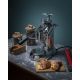 19. La Pavoni Milano Manual Lever Espresso Machine, Silver
