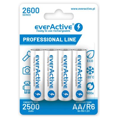 2. everActive Professional line EVHRL6-2600 battery pack (2600mAh ; Ni-MH)