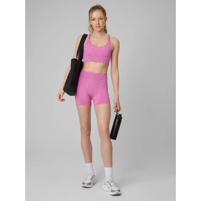 Women's seamless training shorts 4F 4FRSS26TFSTF133-54A