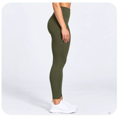3. Women's Long ARMY GREEN COMBATWEAR Leggings | DBX Bushido