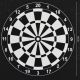 6. OFFICIAL SISAL DARTBOARD 45 CM