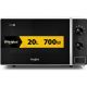 8. Whirlpool MWP 101 W microwave oven white
