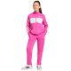 6. adidas Seasonal Essentials Tiberio 3-Stripes Tricot Kids’ Tracksuit Pink KS5519