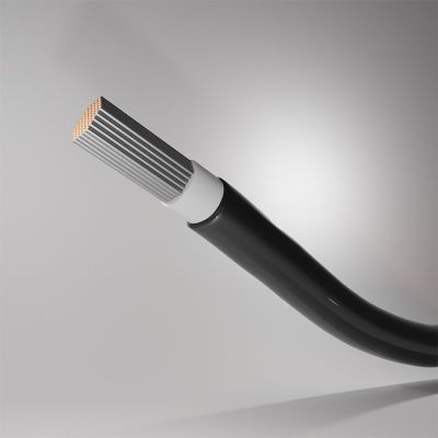 5. Qoltec photovoltaic solar cable | 6mm2 | 100m | black